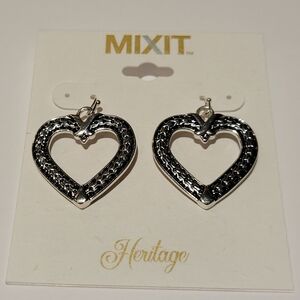 MixIt Heritage Heart Dangle Earrings